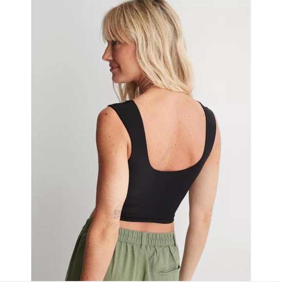 SMOOTHEZ by Aerie Squareneck Tank Top - Picture 2 of 5